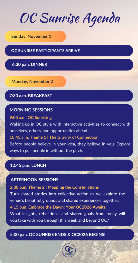 Sunrise-agenda